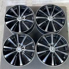 H 628-2)ユーロマジック16インチ中古4本セット！6.5J...