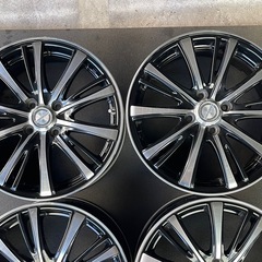 H 628-2)ユーロマジック16インチ中古4本セット！6.5J-16+52 100/4Hの画像