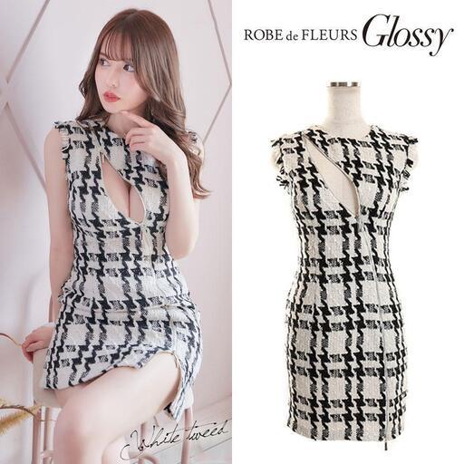 ROBE de FLEURS Glossy ローブドフルールグロッシー ジッパー