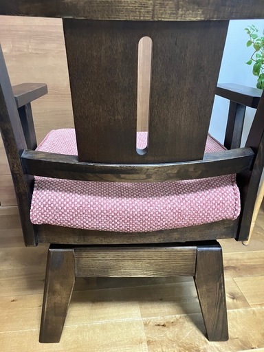 NITORI】ニトリ ヤマト チェア ダイニングチェア 天然木 回転式