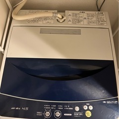 Panasonic 洗濯機　4.5kgの画像