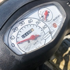 スズキ☆レッツ☆現行モデル☆Let's☆中古車☆スターター原付バイクの画像