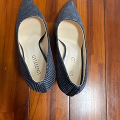 ラメパンプス、サイズ23cm
の画像