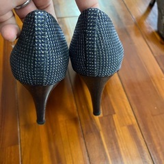 ラメパンプス、サイズ23cm
の画像