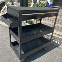 ツールワゴン　引き出し付きの画像
