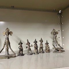 小物のゾウさんの飾りもの、その他の画像