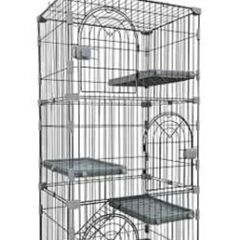 ３階建キャットゲージ(高さ調調節可能)の画像