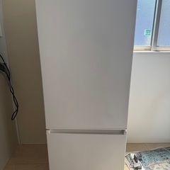 アクア AQR-20M(W) 2ドア冷蔵庫（201L 右開き／ミルクホワイト