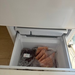 アクア AQR-20M(W) 2ドア冷蔵庫（201L 右開き／ミルクホワイト）の画像