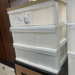 リサイクルショップどりーむ天保山店　No3074 三段収納　プラ...