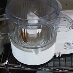 フードプロセッサー、みじん切り機、とろろなどにも、動作ＯＫの画像