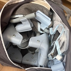 折りたたみベビーベッドの画像