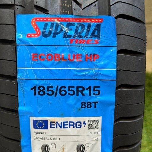 【良品質・コスパ最高】　185/65R15 4本　交換工賃・消費税込み価格　スーペリア