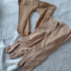 【未使用の下駄付き】女性用浴衣セット　パール風帯留め付きの画像