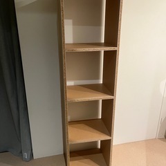 無印良品　パルプボードボックス4段※背板無し※の画像