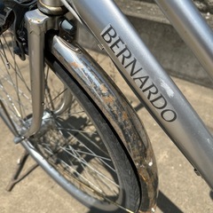 27インチ　
ママチャリの画像