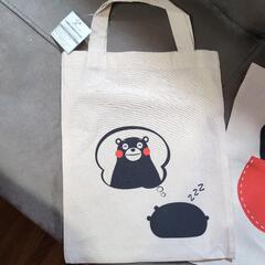 くまモンA4エコバッグまち無し＊2種セット！の画像