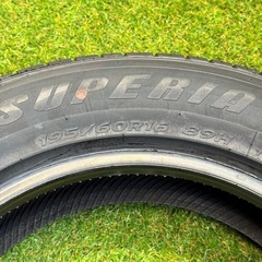 【良品質・コスパ最高】　195/60R16 4本　交換工賃・消費税込み価格　スーペリア　オールシーズンタイヤの画像