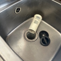 【購入注意点有り】 業務用2槽シンク＋1槽シンクの画像