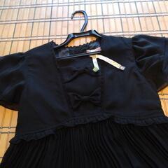 催事用子供服 150サイズ　黒　半袖の画像