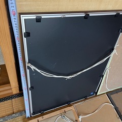 額縁アルミ製木製既製品中古5点セットの画像
