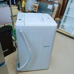ヤマダ電機  5.5kg 全自動洗濯機 YWM-T55LW 2024年 高年式  動作確認済み【こちらは店舗です。浜村鹿野温泉ICから3分 買取本舗 宮本リサイクル 営業時間9～19時 定休日水曜のみ←連絡できませんm(_ _)m】の画像
