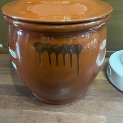 【希少美品】 久松窯 丸壺蓋付 20号
