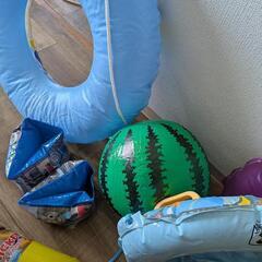 浮き輪セット　空気入れ　セット一式の画像