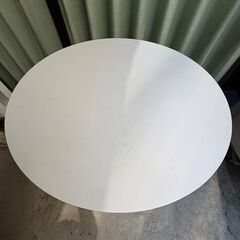 【昇降＆回転式】丸型バーテーブル（直径60cm）美品！カフェ・在宅ワークに◎の画像