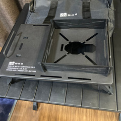 ★セット★ラーテルワークスウッドパネルテーブル120とWAQ BURNER MINI TABLE バーナーミニテーブル SOTO製 ST-310/340 ビルトイン機能付きバーナーテーブル の画像
