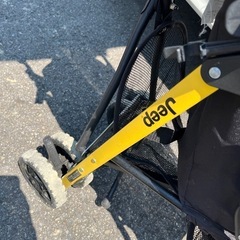 Jeep ジープ B型ベビーカー バギー イエローの画像