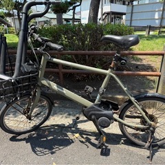  【引渡し者決定】電動自転車　サーフボードキャリア付き
