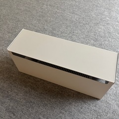 スチールタップ収納箱　無印良品　
収納　コードの画像