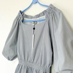 【新品 / Noela】ボリュームスリーブブラウス FREEサイズの画像