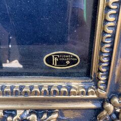 【額入り立体フラワーアート】アンティーク調インテリアパネル｜FLORAL COLLECTIONの画像