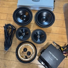 無料 カーオーディオ 一式の画像