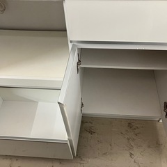 ☆値下げ☆H2506-733 キッチンボード 上下分割可能 固定ネジあり キズ汚れ有りの画像