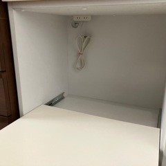 ☆値下げ☆H2506-733 キッチンボード 上下分割可能 固定ネジあり キズ汚れ有りの画像