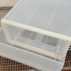 0629-021 【無料】 引き出し式収納ケース（透明）の画像