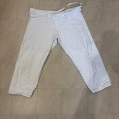 柔道着　上下セット帯付きの画像