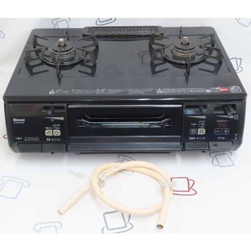 ☆リンナイ 都市ガステーブル 12A13A RTE63VBK 両面焼き 2018年♪