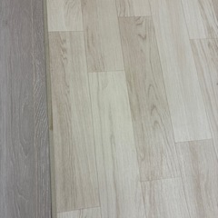 ニトリ　木目調ラグ　100×140の画像