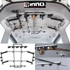 150プラド用  INNO イノー ロッドホルダーJフック7