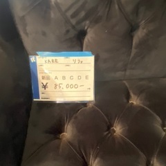 ファブリックソファ,激安販売リプレイの画像