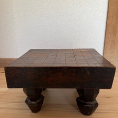 古民家アンティーク碁盤　