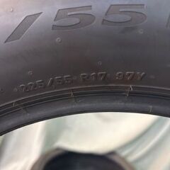PIRELLI　POWERGY　225/55R17　2024年製　中古サマータイヤの画像