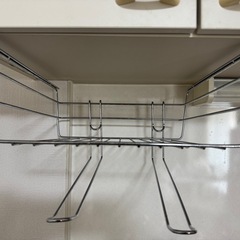 吊り下げラック 吊り下げ戸棚下収納ラック キッチン 戸棚下収納
