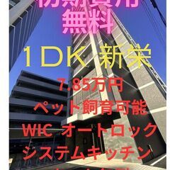⭐初期費用無料⭐ ペット飼育可能で新築エントランスも良い感…