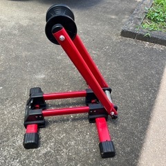 自転車スタンド　クロスバイク、ロードバイク、マウンテンバイク等に。倉庫内使用中古品の画像