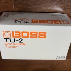 【付属品完備】BOSS TU-2 ボス クロマチックチューナー ギター エフェクター チューナー Chromatic Tunerの画像